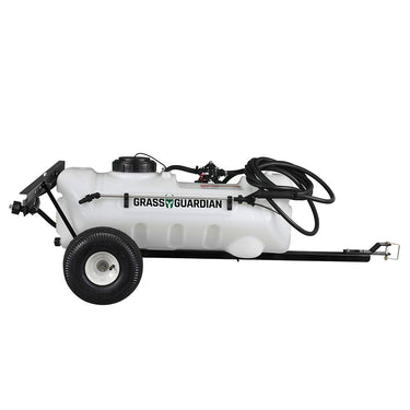 15 Gallon Pull Behind Broadcast Sprayer, 7 Foot Swath