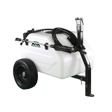 12 Gallon Lawn Pull-Behind Broadcast Sprayer, 84" Swath