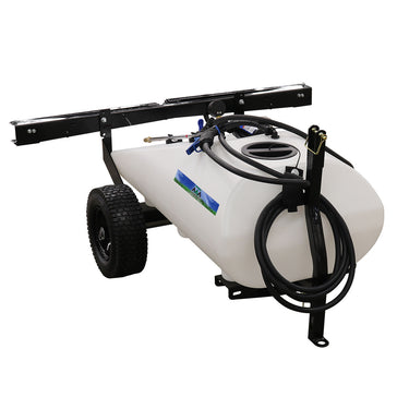 24 Gallon Deluxe Pull Behind Broadcast Sprayer, 7 Foot Swath